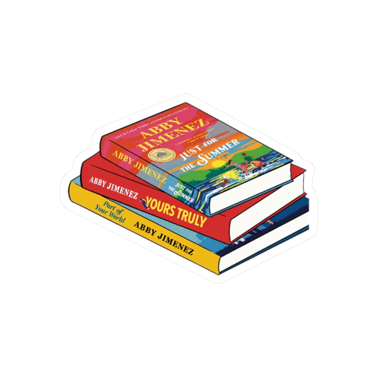 Abby Jimenez Book Stack - alternate angle 3, merchandise