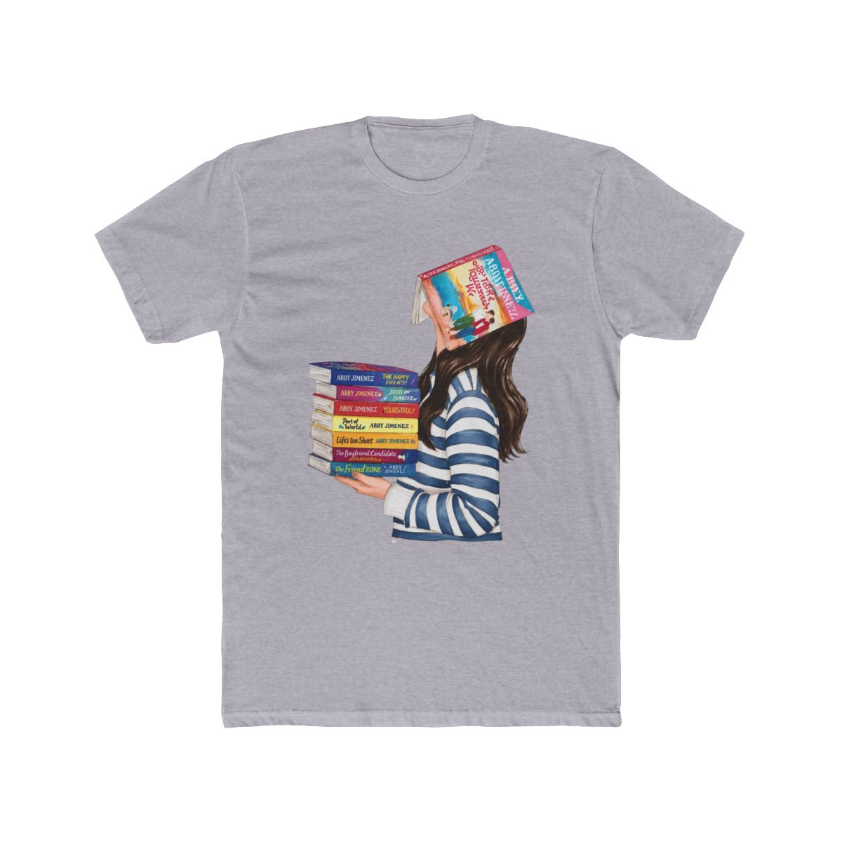Abby Jimenez Books Heavyweight T Shirt | Hair & Skin Options
