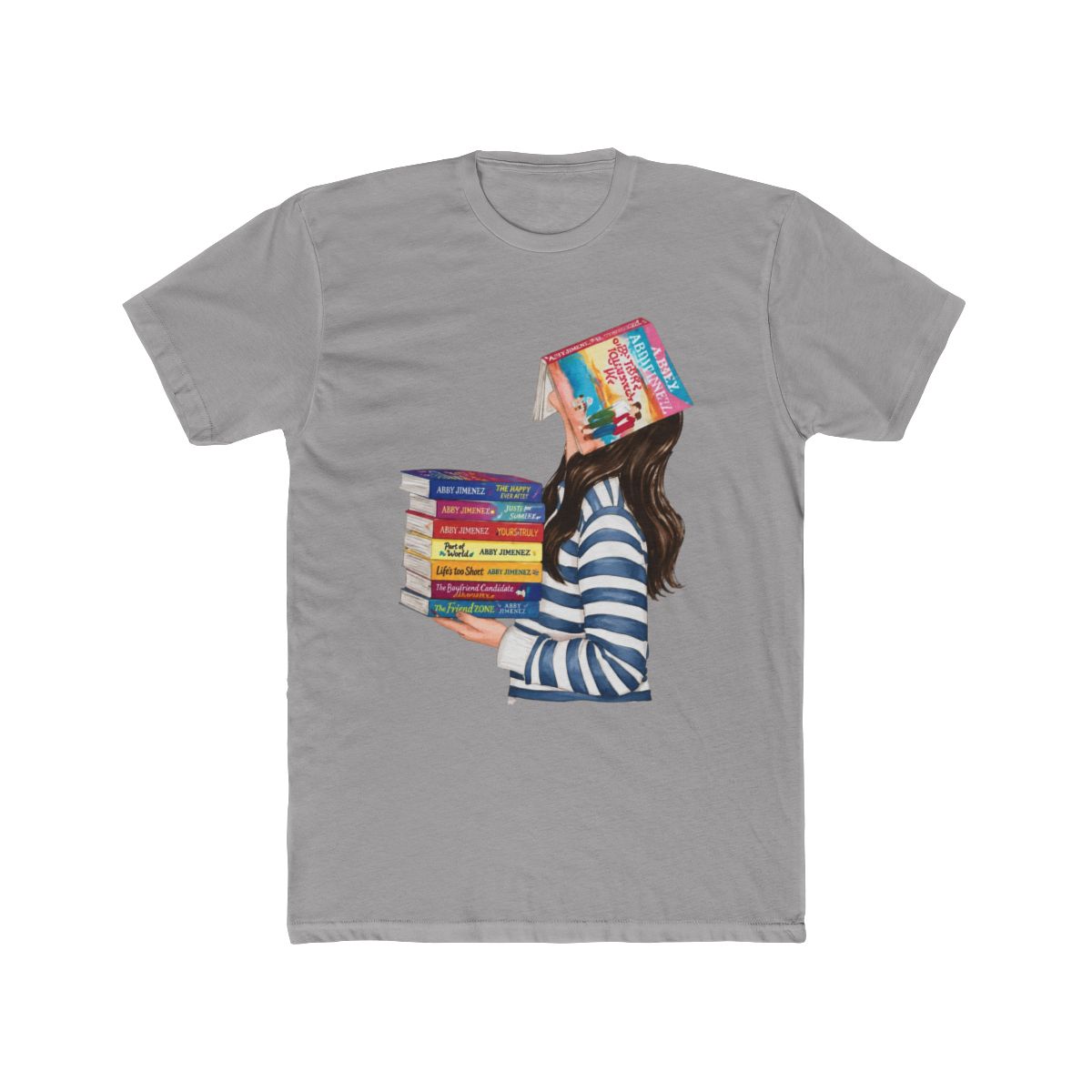 Abby Jimenez Books Heavyweight T Shirt | Hair & Skin Options - Etsy - Official t-shirts merchandise