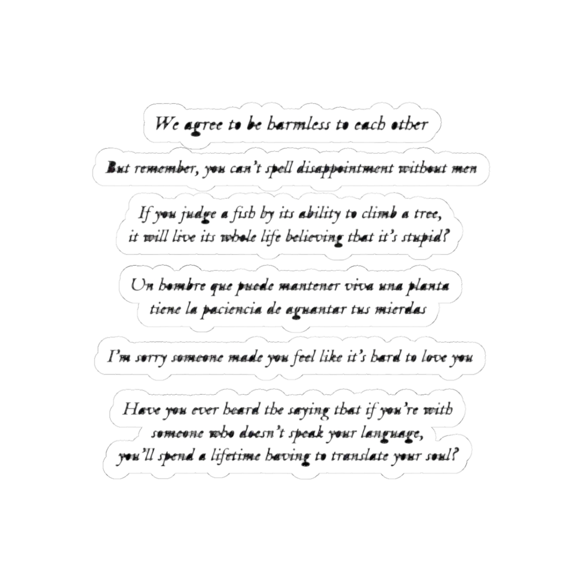 yours truly quotes | Abby Jimenez - Official Creator merchandise