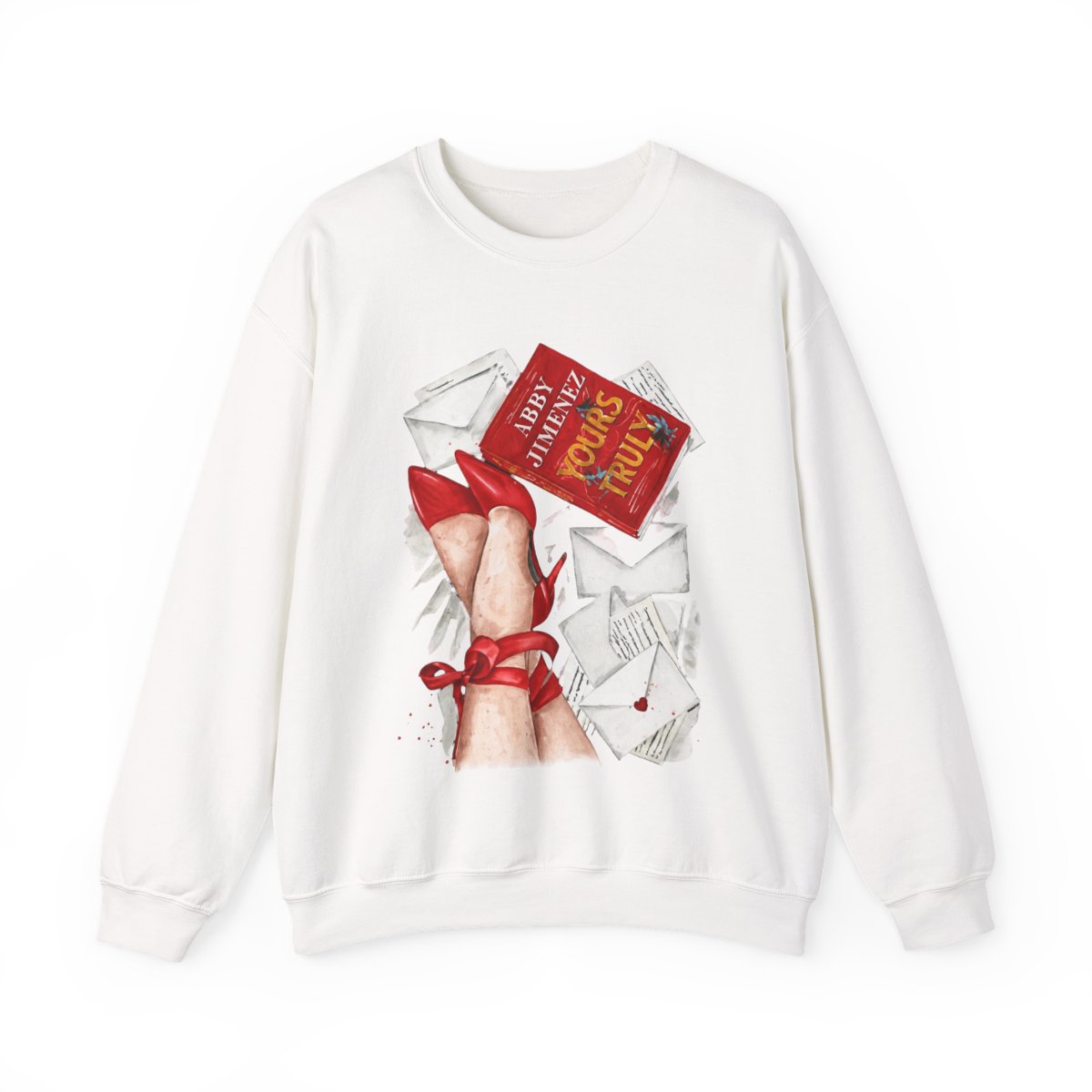 Yours Truly Book Hoodies | Abby Jimenez Book Merch | Cozy Romance Reader Pullover | skin color options - Official hoodies merchandise